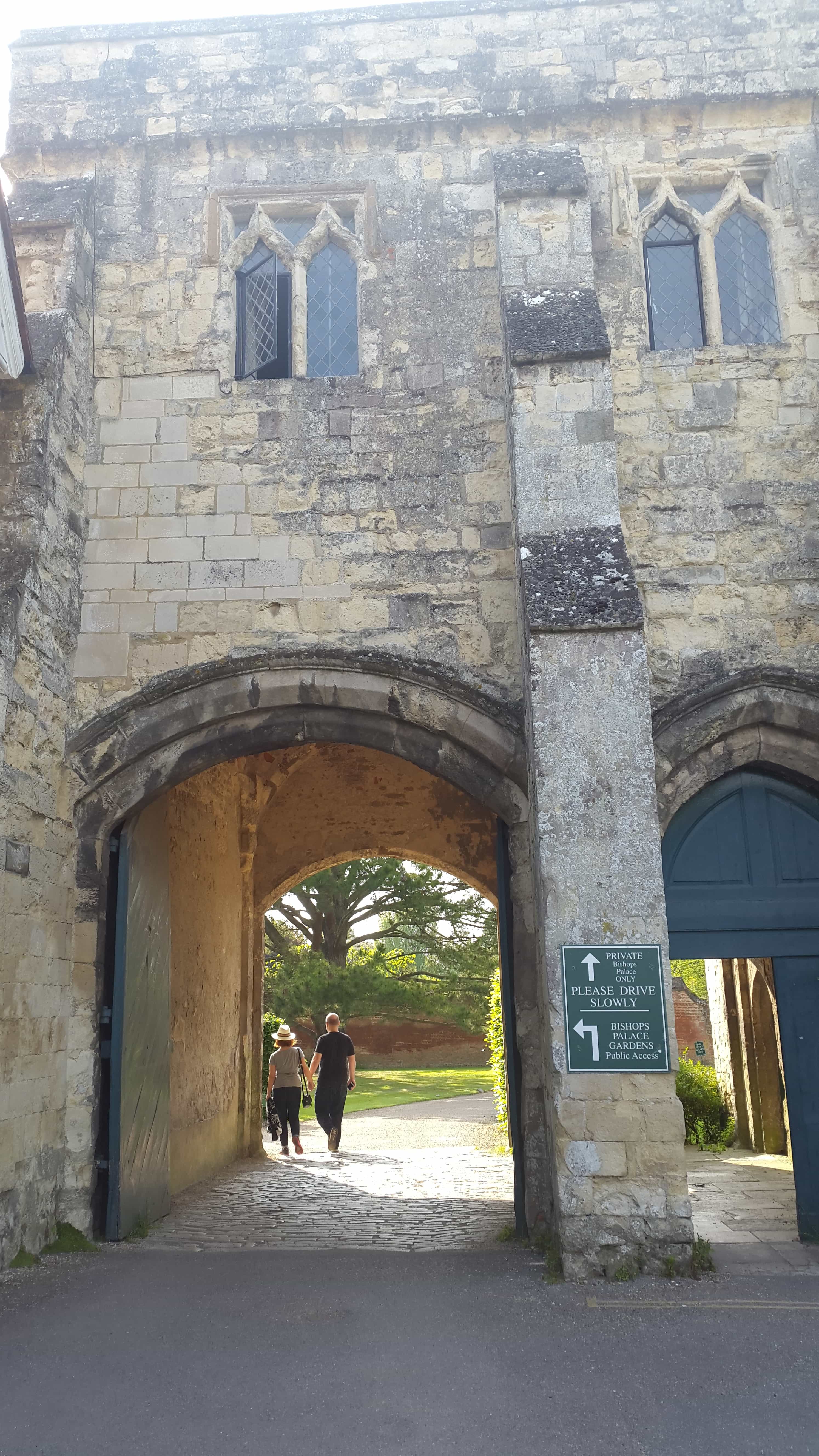 Bishop S Palace Gardens And City Walls Walk Chichester Cathedral